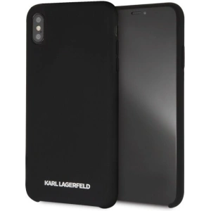 Hurtownia GSM - Karl Lagerfeld KLHCI65SLBKS iPhone Xs Max Hartschale schwarz/schwarz Silikon - KLD055BLK - {ean13} - Hurt