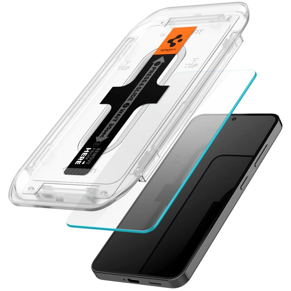 Wholesale Spigen GLAS.tR ez Fit Samsung Galaxy S24+ Plus Clear [2 PACK] - SPN3264 - {ean13} - Hurt
