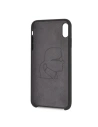 Wholesale Karl Lagerfeld KLHCI65SLFKBK iPhone Xs Max hardcase black Silicone Iconic - KLD056BLK - {ean13} - Hurt