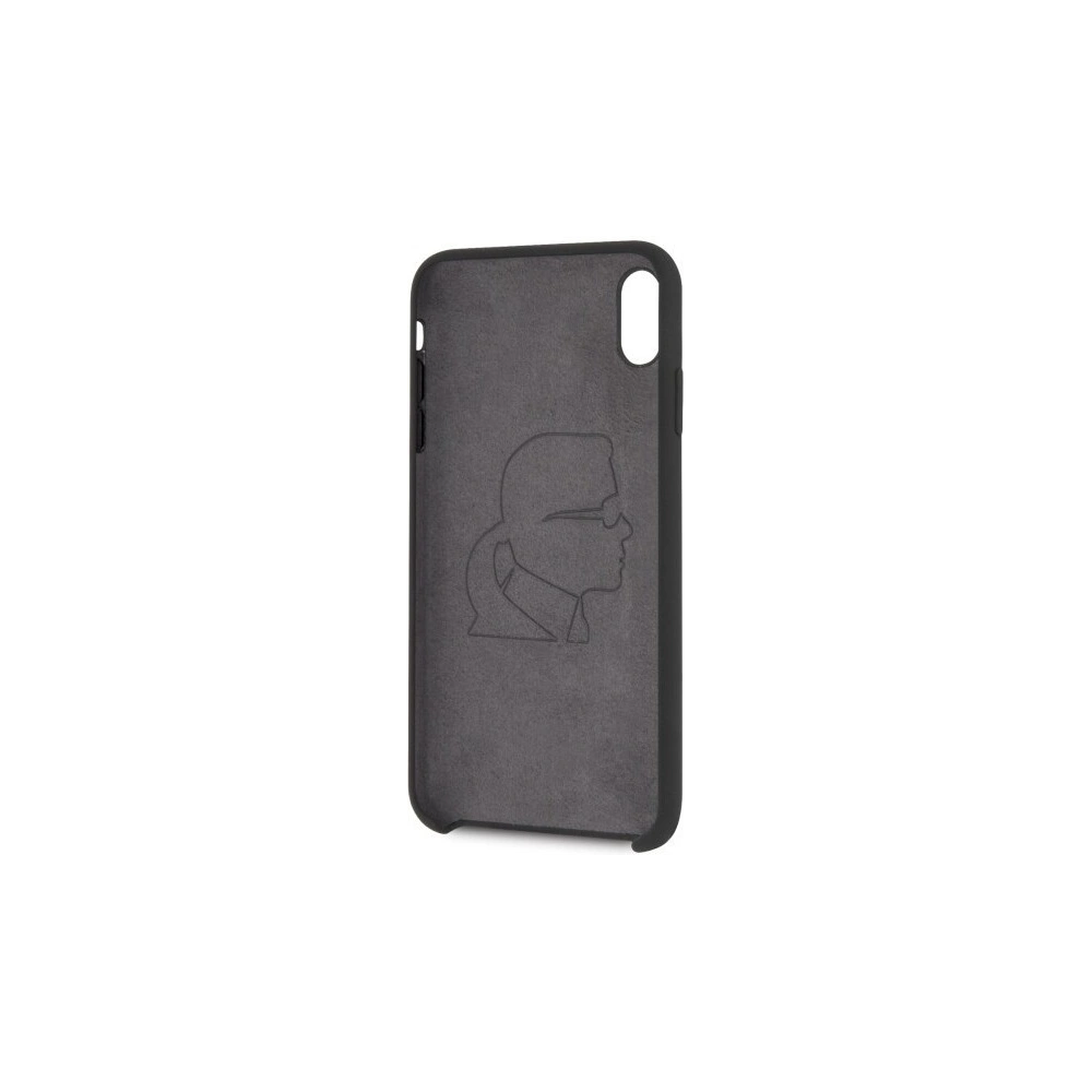 Hurtownia GSM - Karl Lagerfeld KLHCI65SLFKBK iPhone Xs Max hardcase czarny/black Silicone Iconic - KLD056BLK - {ean13} - Hurt