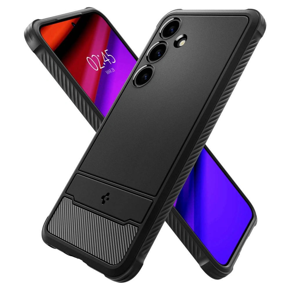 Hurtownia GSM - Etui Spigen Rugged Armor Samsung Galaxy S24 Matt Fekete - SPN3266 - {ean13} - Hurt