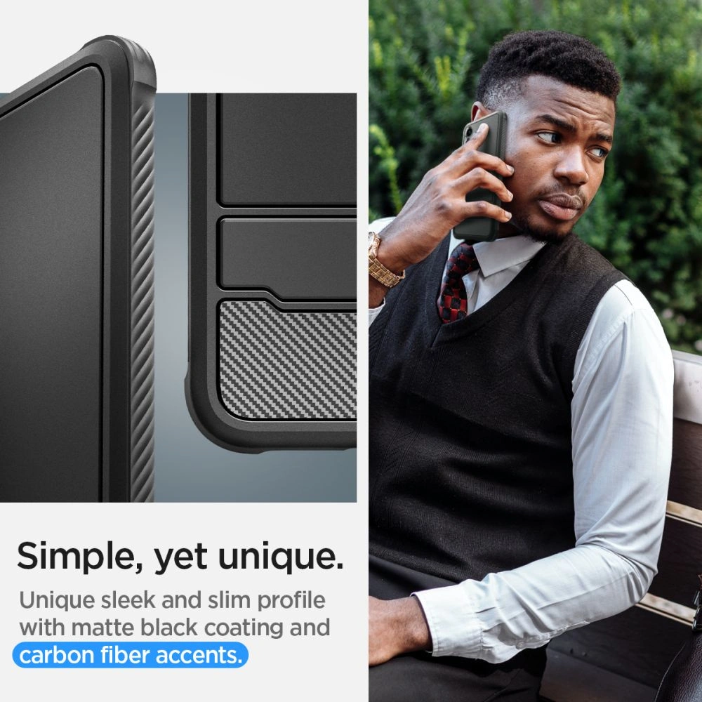 Hurtownia GSM - Etui Spigen Rugged Armor Samsung Galaxy S24 Matná černá - SPN3266 - {ean13} - Hurt