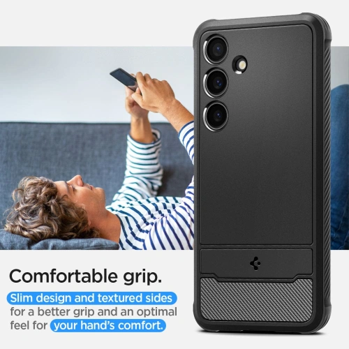 Etui Spigen Rugged Armor Samsung Galaxy S24 Matte Black