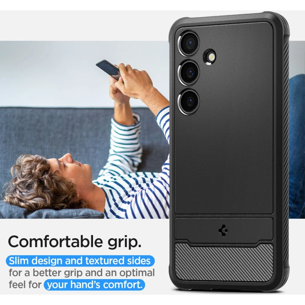 Hurtownia GSM - Etui Spigen Rugged Armor Samsung Galaxy S24 Matná černá - SPN3266 - {ean13} - Hurt