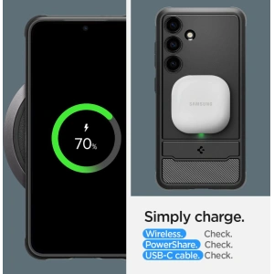 Etui Spigen Rugged Armor Samsung Galaxy S24 Matte Black