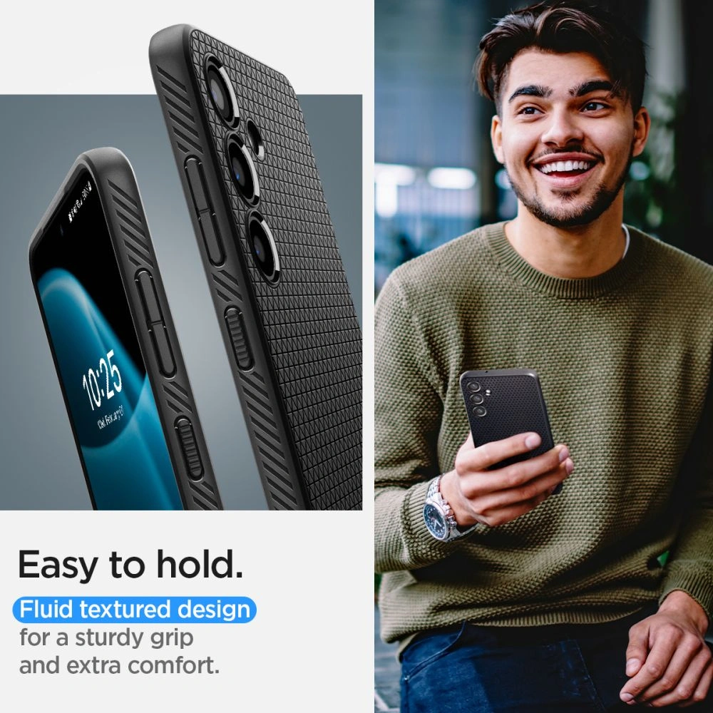 Hurtownia GSM - Etui Spigen Liquid Air Samsung Galaxy S24 Matná černá - SPN3267 - {ean13} - Hurt