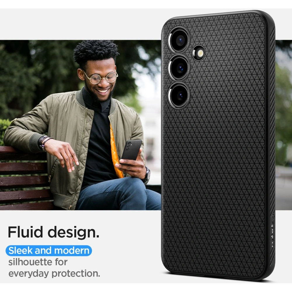 Hurtownia GSM - Etui Spigen Liquid Air Samsung Galaxy S24 Matná černá - SPN3267 - {ean13} - Hurt