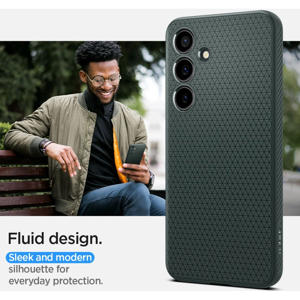 Hurtownia GSM - Etui Spigen Liquid Air Samsung Galaxy S24 Abyss Green - SPN3268 - {ean13} - Hurt