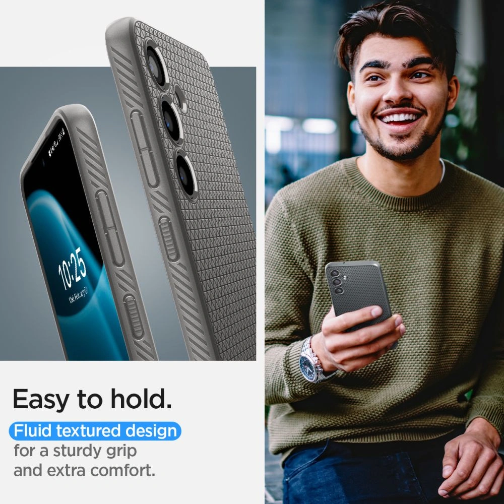 Hurtownia GSM - Etui Spigen Liquid Air Samsung Galaxy S24 Mramorově šedá - SPN3269 - {ean13} - Hurt