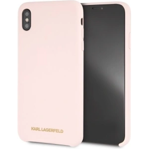 Hurtownia GSM - Karl Lagerfeld KLHCI65SLLPG iPhone Xs Max Hardcase hellrosa/light pink Silikon - KLD058PNK - {ean13} - Hurt
