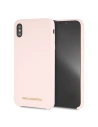 Karl Lagerfeld KLHCI65SLLPG iPhone Xs Max Hardcase hellrosa/light pink Silikon