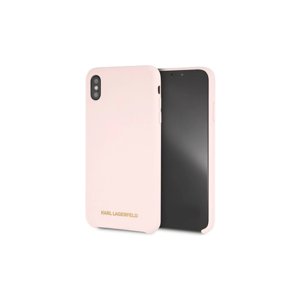 Hurtownia GSM - Karl Lagerfeld KLHCI65SLLPG iPhone Xs Max hardcase jasnoróżowy/light pink Silicone - KLD058PNK - {ean13} - Hurt