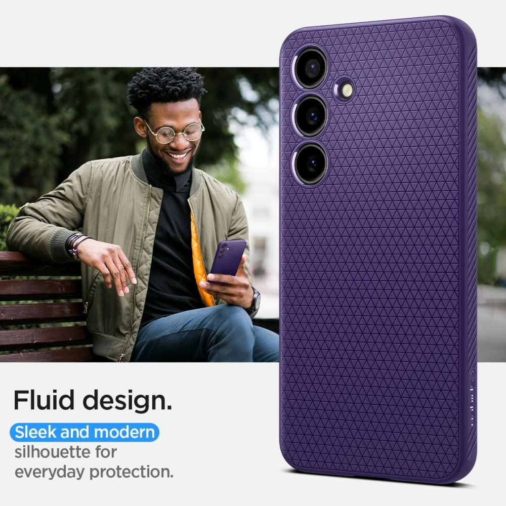Hurtownia GSM - Case Spigen Liquid Air Samsung Galaxy S24 Tiefpurpur - SPN3270 - {ean13} - Hurt