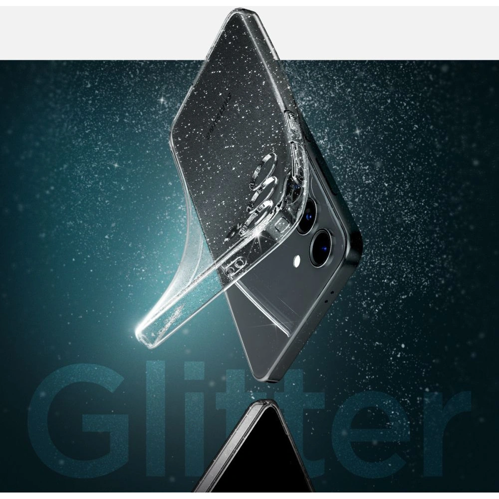 Hurtownia GSM - Case Spigen Liquid Crystal Samsung Galaxy S24 Glitter Crystal - SPN3273 - {ean13} - Hurt