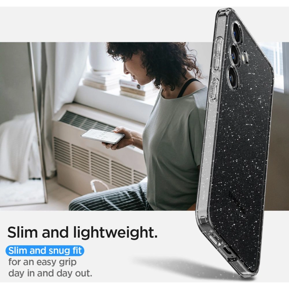 Hurtownia GSM - Etui Spigen Liquid Crystal Samsung Galaxy S24 Glitter Crystal - SPN3273 - {ean13} - Hurt