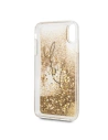 Hurtownia GSM - Karl Lagerfeld KLHCI65TRKSIGGO iPhone Xs Max aurie/gold hard case Signature Liquid Glitter Stars - KLD059GLD - {ean13} - Hurt