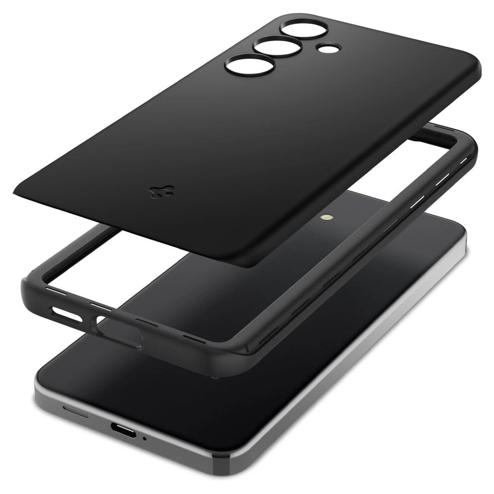 Hurtownia GSM - Etui Spigen Thin Fit Samsung Galaxy S24 Fekete - SPN3274 - {ean13} - Hurt