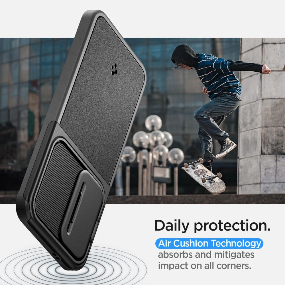 Hurtownia GSM - Etui Spigen Optik Armor Samsung Galaxy S24 Černá - SPN3276 - {ean13} - Hurt