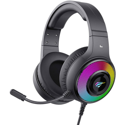 Havit Distributor - 6939119066260 - HVT261 - Havit H2042D RGB black in-ear gaming headphones - B2B homescreen