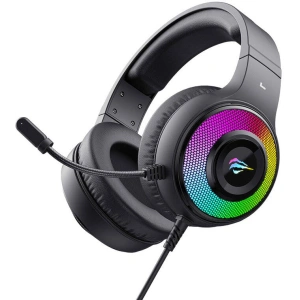 Hurtownia GSM - Sluchátka na uši herní Havit H2042D RGB černé - HVT261 - {ean13} - Hurt