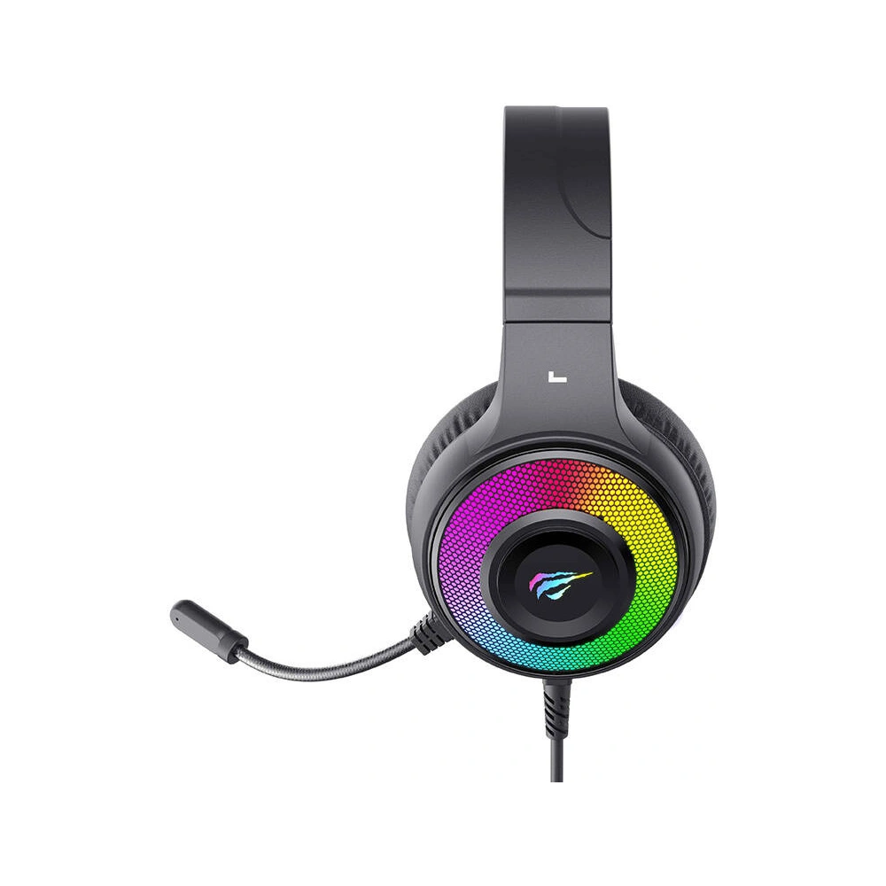 Hurtownia GSM - Gaming Over-Ear Kopfhörer Havit H2042D RGB schwarz - HVT261 - {ean13} - Hurt