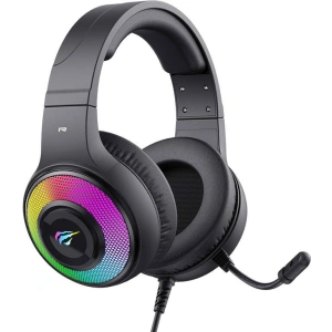 Hurtownia GSM - Sluchátka na uši herní Havit H2042D RGB černé - HVT261 - {ean13} - Hurt