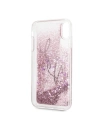Hurtownia GSM - Karl Lagerfeld KLHCI65TRKSIGPI iPhone Xs Max roz/pink hard case Signature Liquid Glitter Stars - KLD060PNK - {ean13} - Hurt