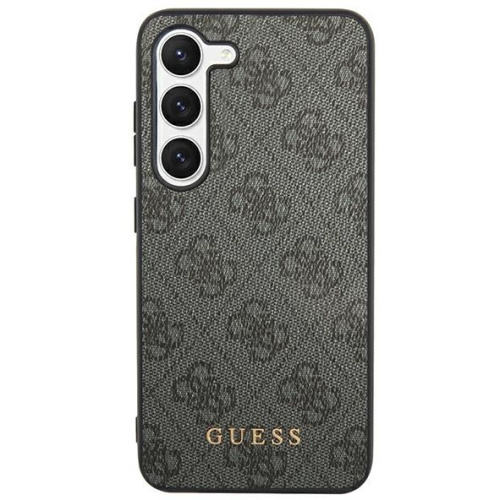 Guess Distributor - 3666339241643 - GUE3157 - Guess GUHCS24MG4GFGR Samsung Galaxy S24+ Plus hardcase 4G Metal Gold Logo black - B2B homescreen