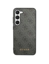 Etui Guess GUHCS24MG4GFGR Samsung Galaxy S24+ Plus hardcase 4G Metal Gold Logo negru/black
