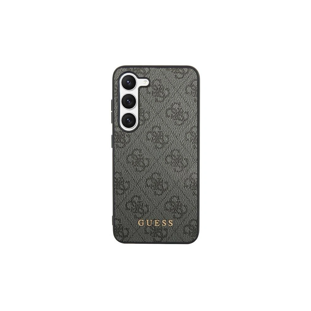 Hurtownia GSM - Etui Guess GUHCS24MG4GFGR Samsung Galaxy S24+ Plus keménytok 4G Fém Arany Logó fekete/black - GUE3157 - {ean13} - Hurt