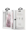 Hurtownia GSM - Karl Lagerfeld KLHCI65TRKSIGPI iPhone Xs Max roz/pink hard case Signature Liquid Glitter Stars - KLD060PNK - {ean13} - Hurt