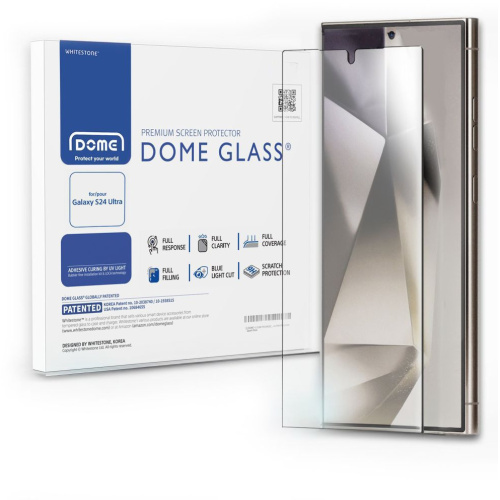 Whitestone Dome Distributor - 8809365409259 - WSD101 - Whitestone Dome Glass Replacement Samsung Galaxy S24 Ultra Clear (without lamp) - B2B homescreen