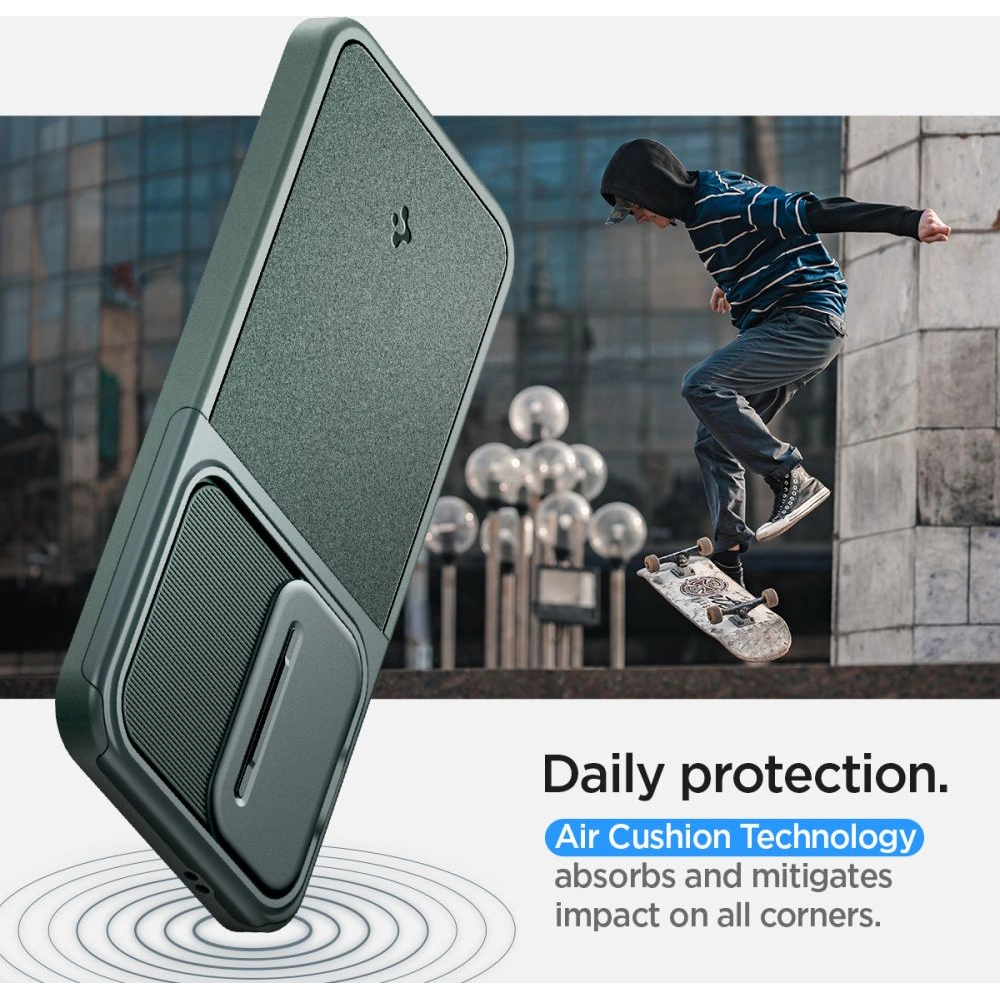 Wholesale Spigen Optik Armor Samsung Galaxy S24 Abyss Green - SPN3277 - {ean13} - Hurt