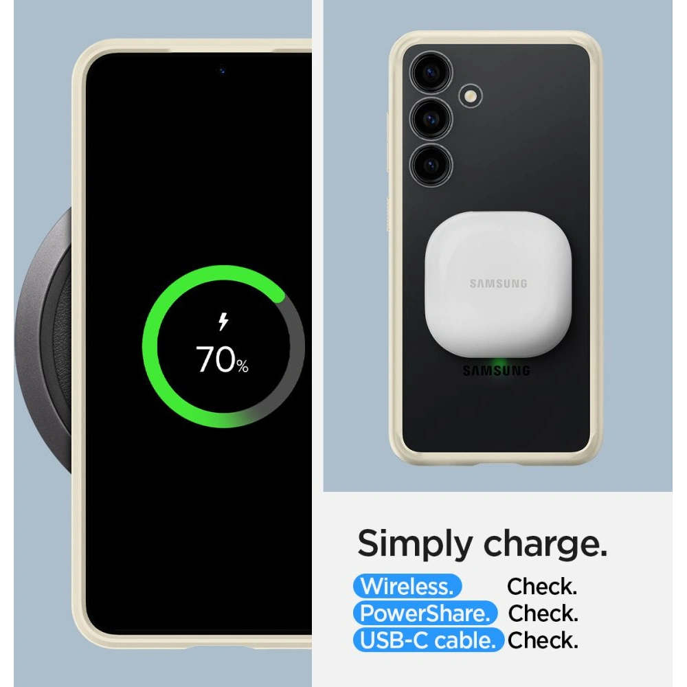 Hurtownia GSM - Etui Spigen Ultra Hybrid Samsung Galaxy S24 Mute Béžová - SPN3280 - {ean13} - Hurt