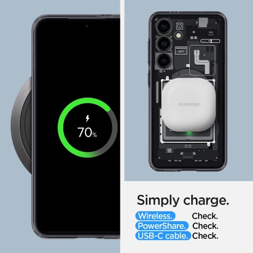 Etui Spigen Ultra Hybrid Samsung Galaxy S24 Zero One