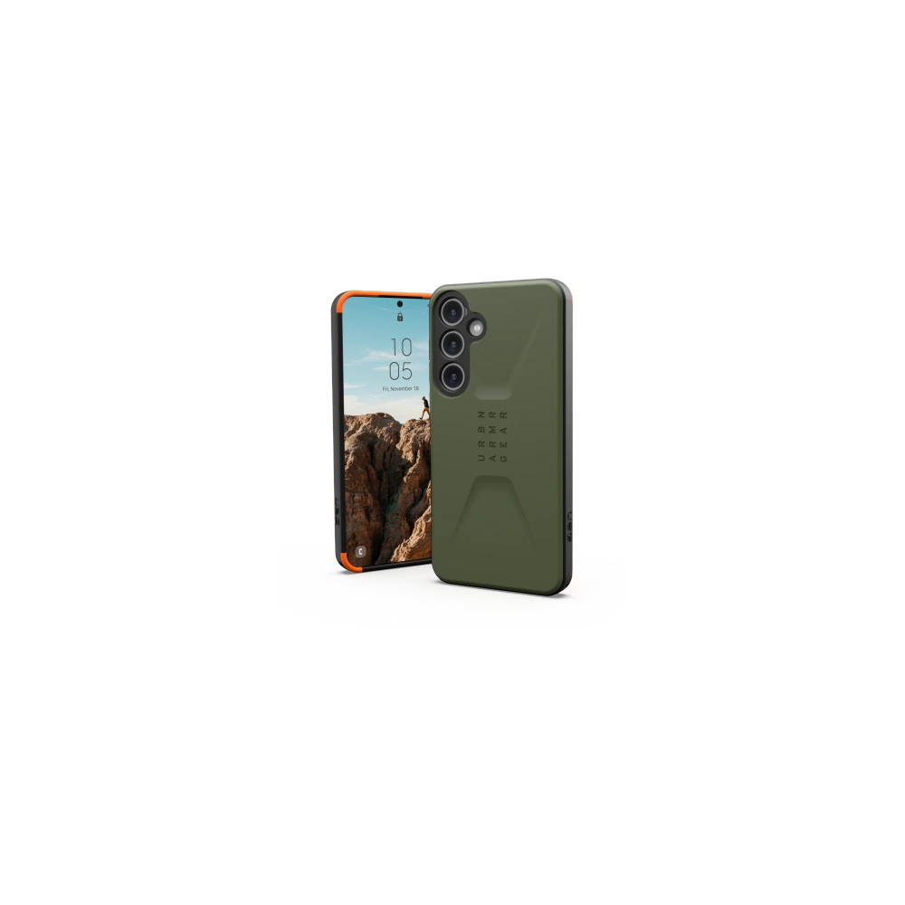 Hurtownia GSM - Etui UAG Urban Armor Gear Civilian Samsung Galaxy S24+ Plus 5G măslin - UAG1343 - {ean13} - Hurt