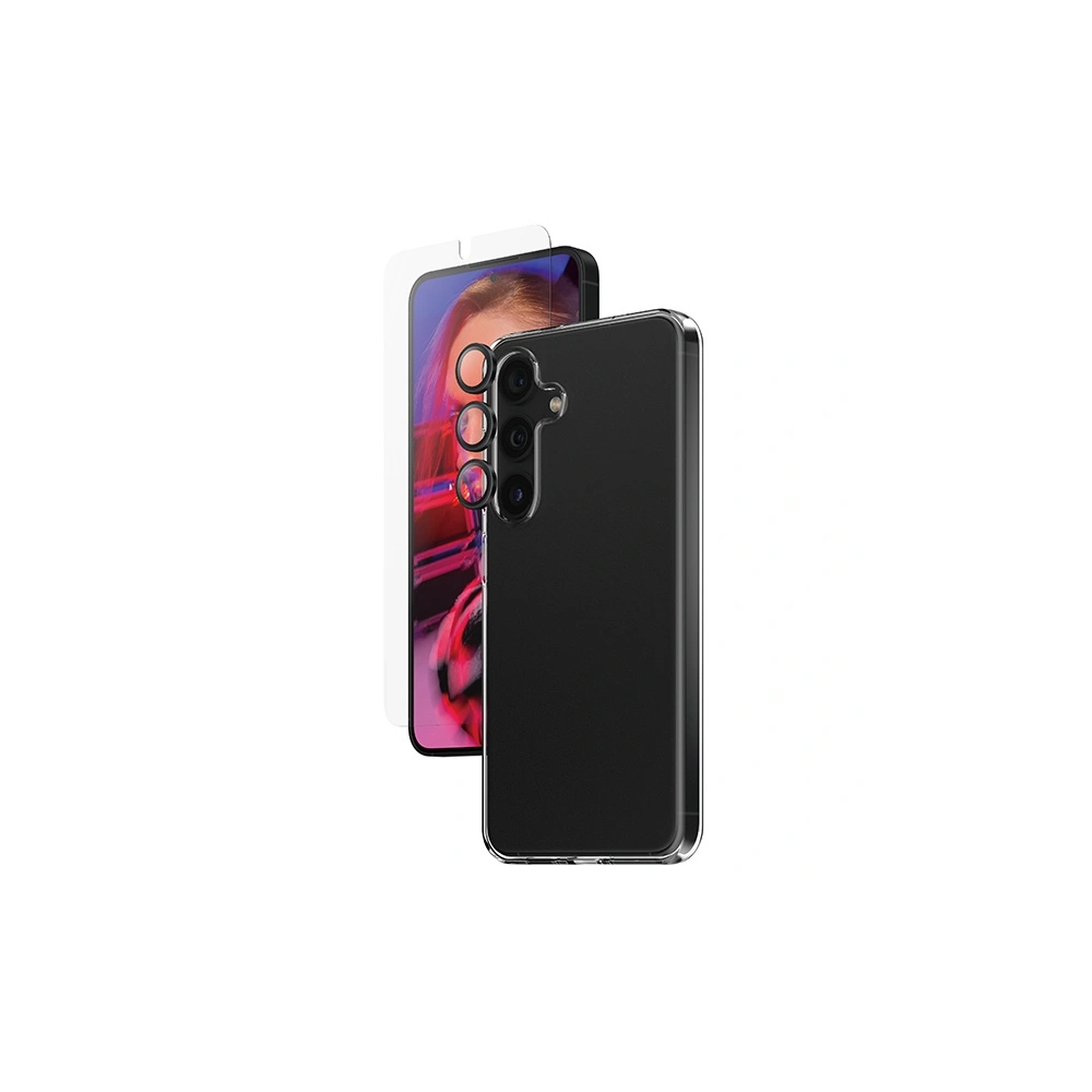 Hurtownia GSM - Zestaw SAFE de PanzerGlass Samsung Galaxy S24 Bundle 3in1 Hardcase + Protector de ecran + Obiectiv pentru cameră - PZG572 - {ean13} - Hurt
