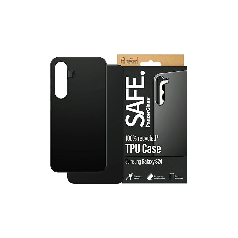 Hurtownia GSM - Etui SAFE de PanzerGlass Samsung Galaxy S24 Hardcase negru/black - PZG573 - {ean13} - Hurt