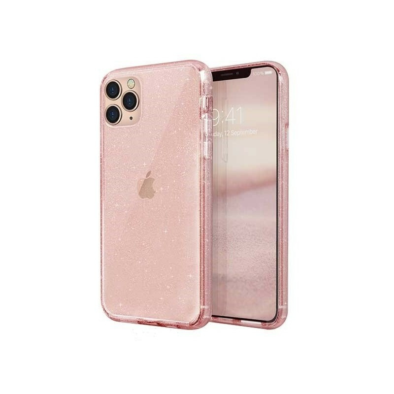 Etui UNIQ LifePro Tinsel Apple iPhone 11 Pro Max różowy/blush pink