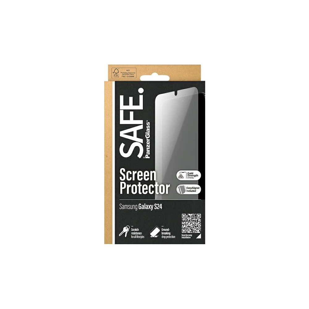 Hurtownia GSM - Securizarea ecranului din sticlă întărită SAFE de PanzerGlass Samsung Galaxy S24 Ultra-Wide Fit - PZG575 - {ean13} - Hurt