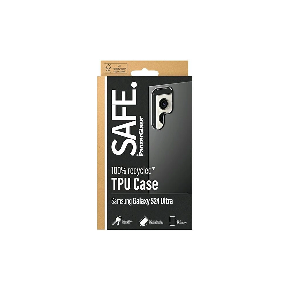 Wholesale SAFE by PanzerGlass Samsung Galaxy S24 Ultra Hardcase black - PZG577 - {ean13} - Hurt