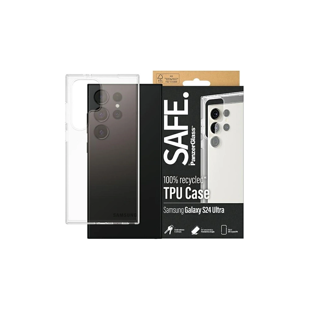 Hurtownia GSM - Etui SAFE by PanzerGlass Samsung Galaxy S24 Ultra Hardcase průhledný/transparentní - PZG578 - {ean13} - Hurt