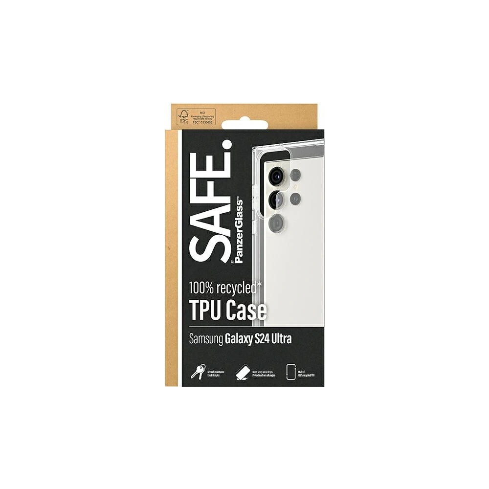 Wholesale SAFE by PanzerGlass Samsung Galaxy S24 Ultra Hardcase transparent - PZG578 - {ean13} - Hurt