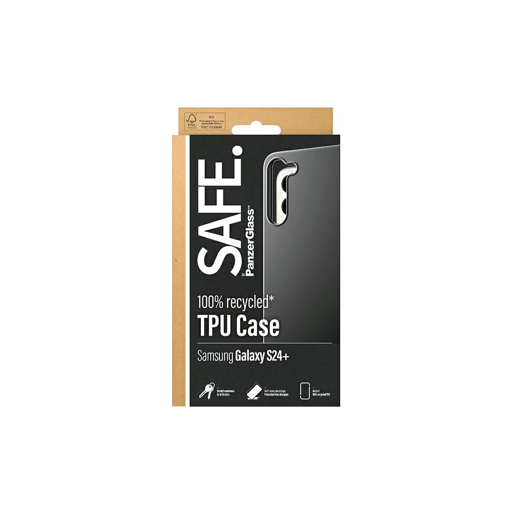 Hurtownia GSM - Etui SAFE by PanzerGlass Samsung Galaxy S24+ Plus Hardcase negru/black - PZG582 - {ean13} - Hurt