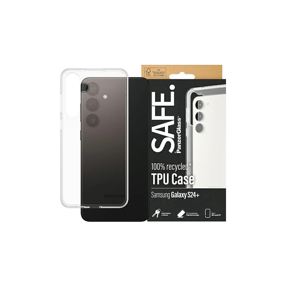 Hurtownia GSM - Etui SAFE by PanzerGlass Samsung Galaxy S24+ Plus Hardcase transparent/transparent - PZG583 - {ean13} - Hurt