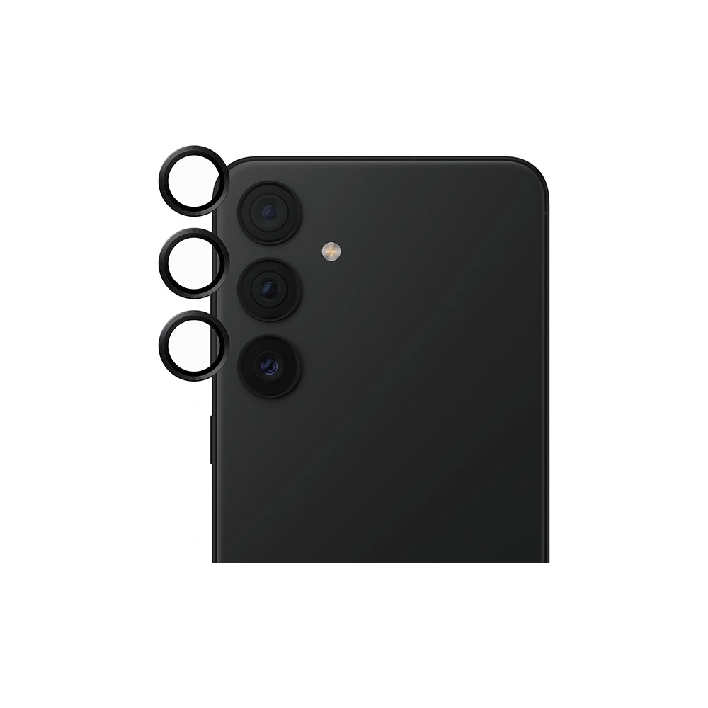 Hurtownia GSM - A SAFE üveg a PanzerGlass Samsung Galaxy S24+ Plus Hoops kamerához fekete színben - PZG584 - {ean13} - Hurt