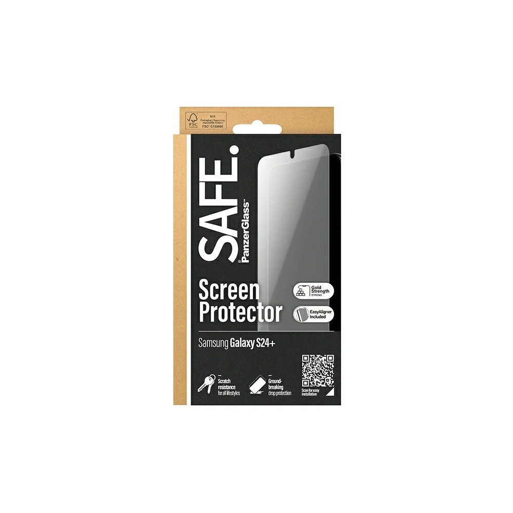 Hurtownia GSM - Securizare din sticlă SAFE de la PanzerGlass pentru Samsung Galaxy S24+ Plus Protecție pentru ecran Ultra-Wide Fit - PZG585 - {ean13} - Hurt