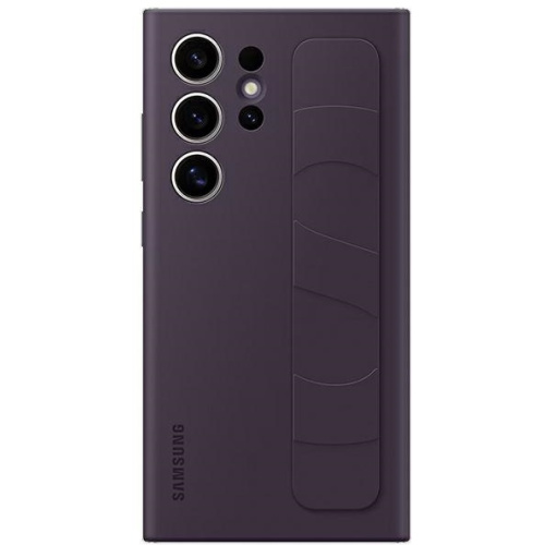 Samsung Distributor - 8806095365688 - SMG1018 - Samsung EF-GS928CEEGWW Samsung Galaxy S24 Ultra Standing Grip Case dark violet - B2B homescreen