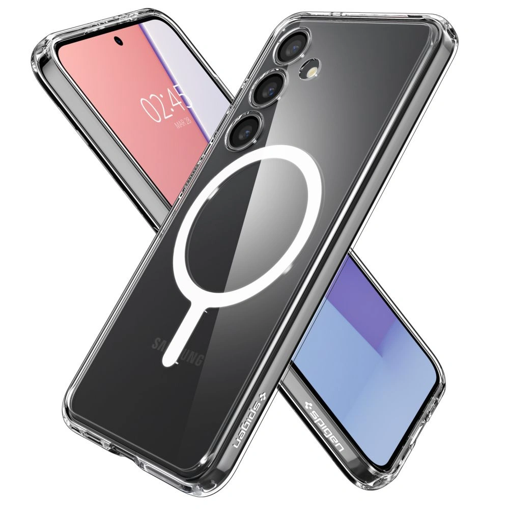 Hurtownia GSM - Case Spigen Crystal Hybrid Onetap Ring MagSafe Samsung Galaxy S24 Weiß - SPN3287 - {ean13} - Hurt