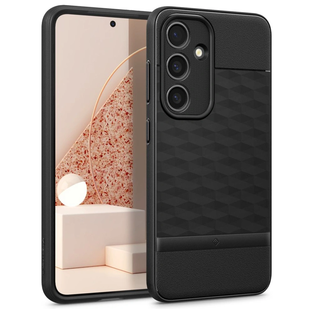 Hurtownia GSM - Etui Caseology Parallax Samsung Galaxy S24 Matt Fekete - SPN3289 - {ean13} - Hurt
